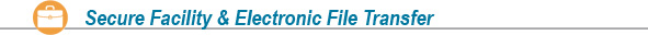 Secure Facility and Electronic File Transfer Secure Facility & Electronic File Transfer